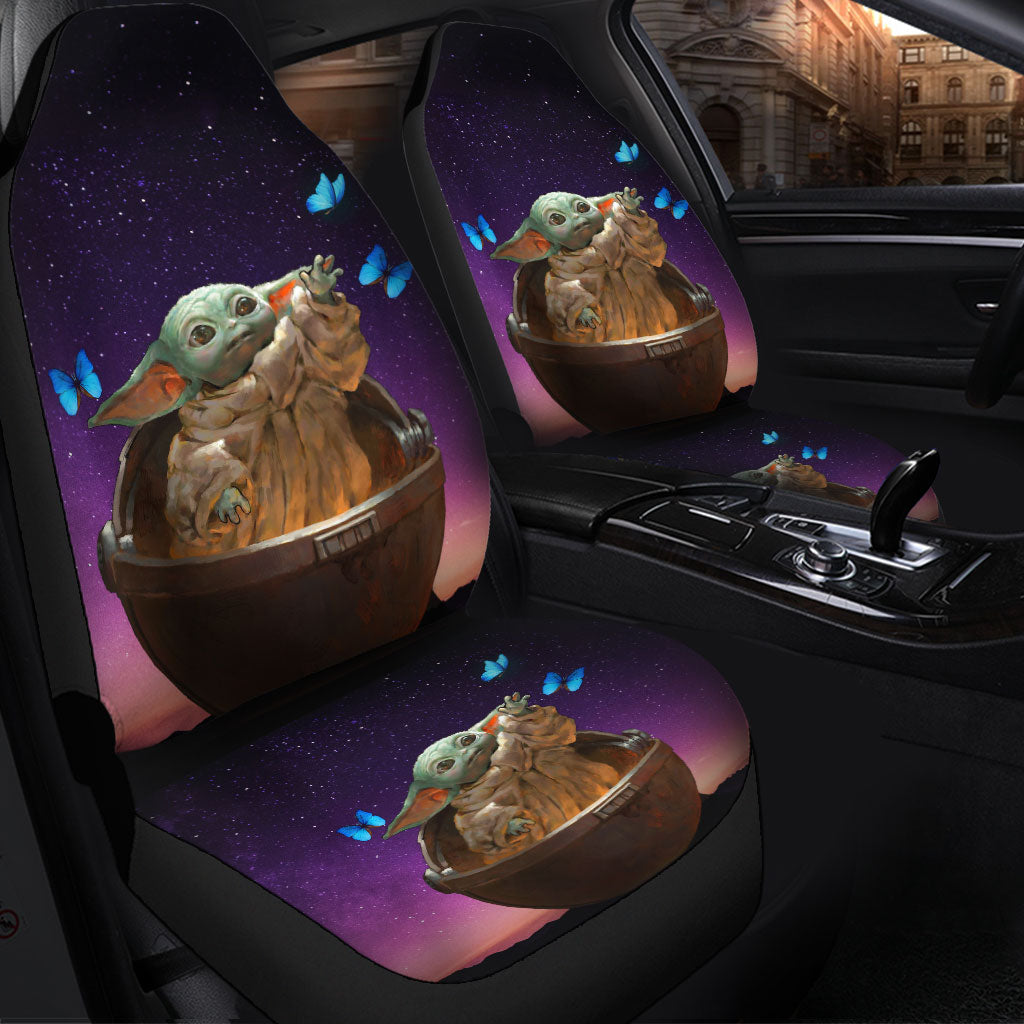 Baby Yoda Galaxy Butterfly Car Seat Covers Nearkii