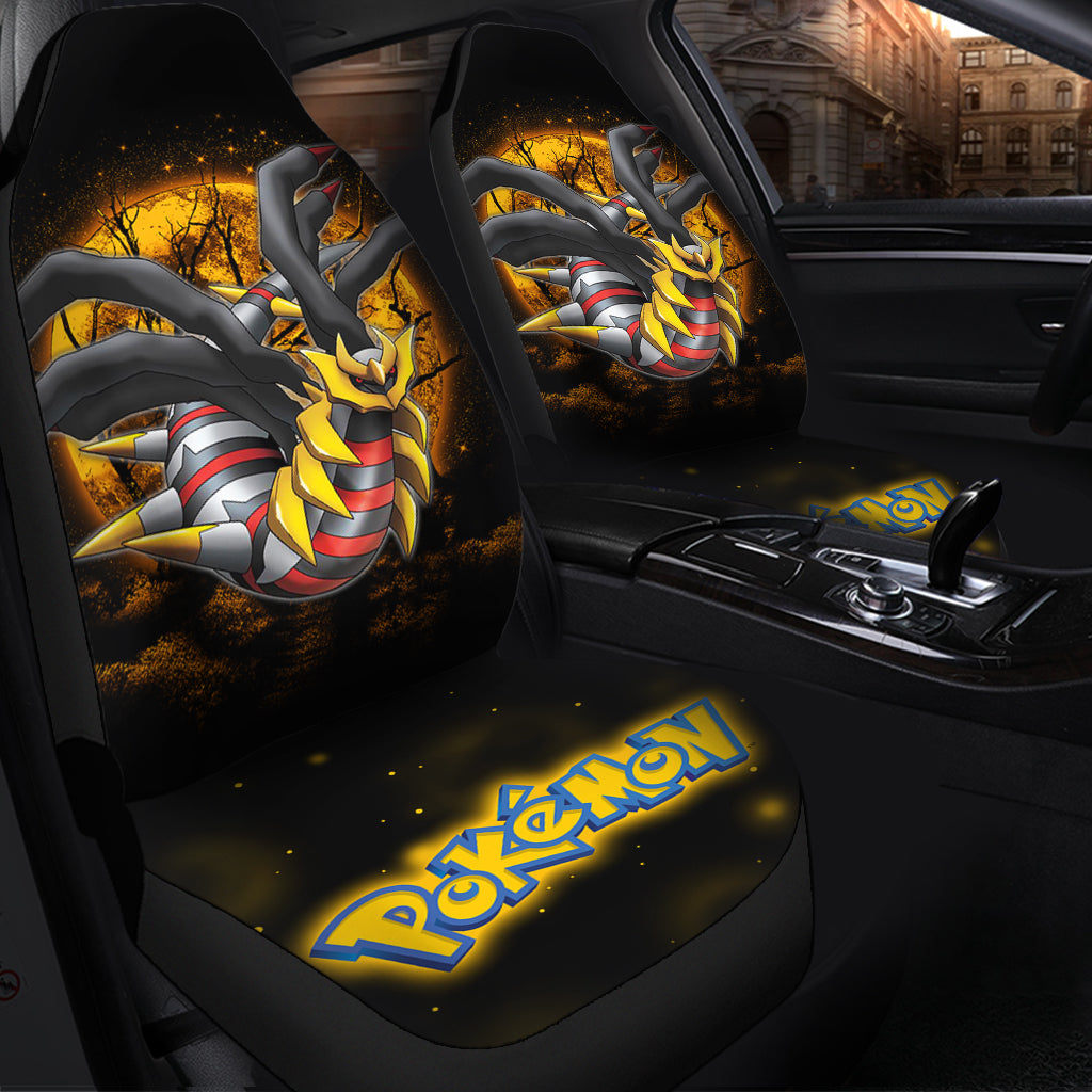 Giratina Legendary Pokemon Moonlight Premium Custom Car Seat Covers Decor Protectors Nearkii