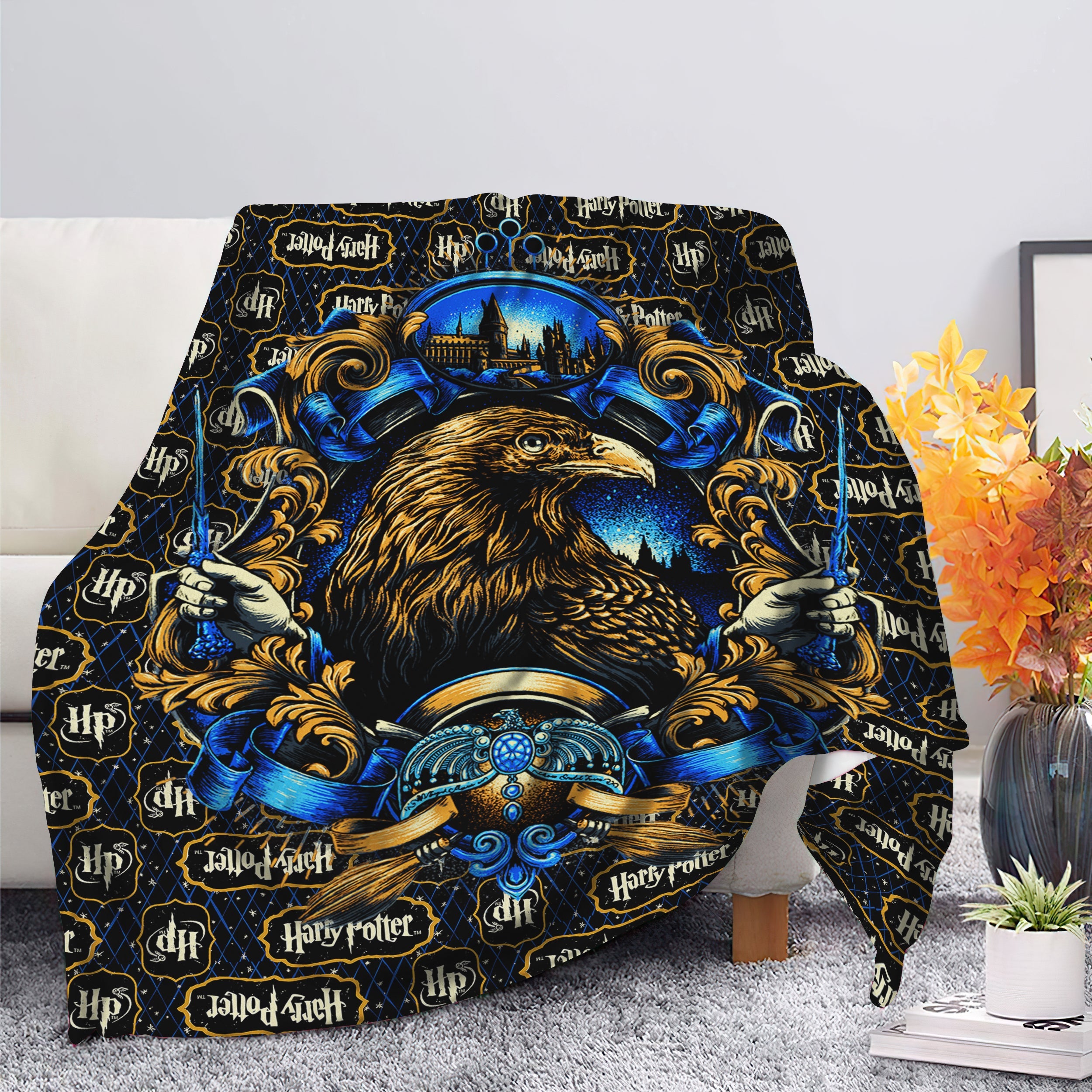 Ravenclaw Harry Potter Premium Blanket Nearkii