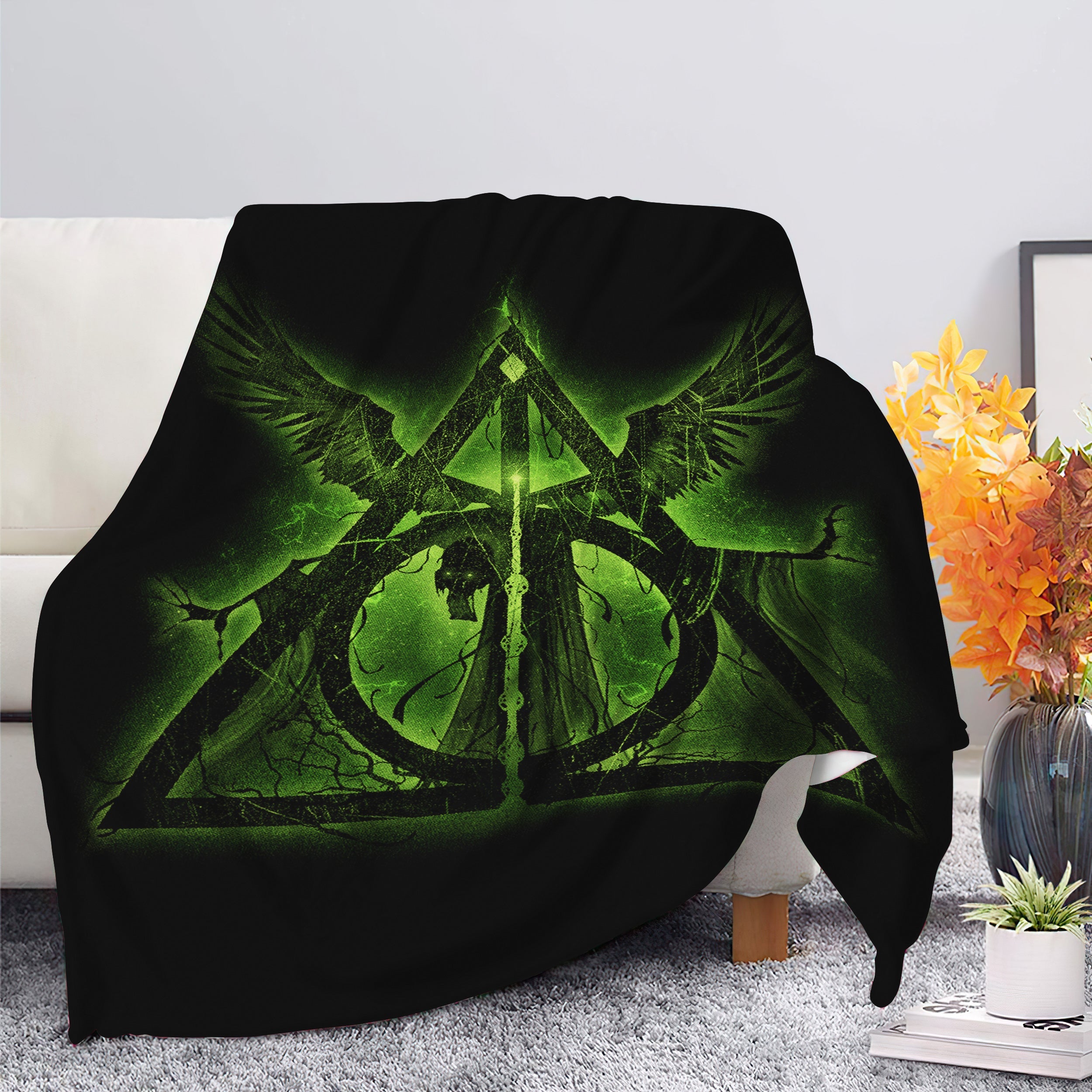 Harry Potter Symbol Moonlight Premium Blanket Nearkii