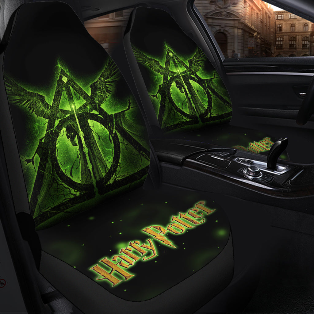 Harry Potter Symbol Moonlight Premium Custom Car Seat Covers Decor Protectors Nearkii