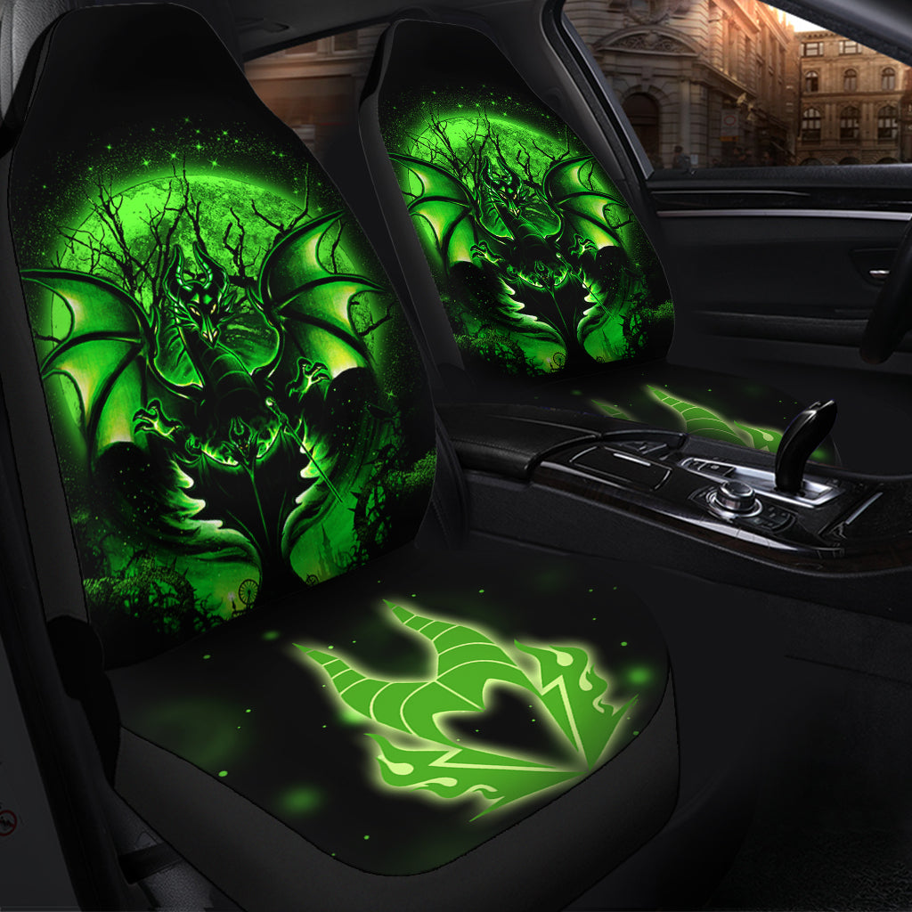 Maleficent Moonlight Premium Custom Car Seat Covers Decor Protectors Nearkii