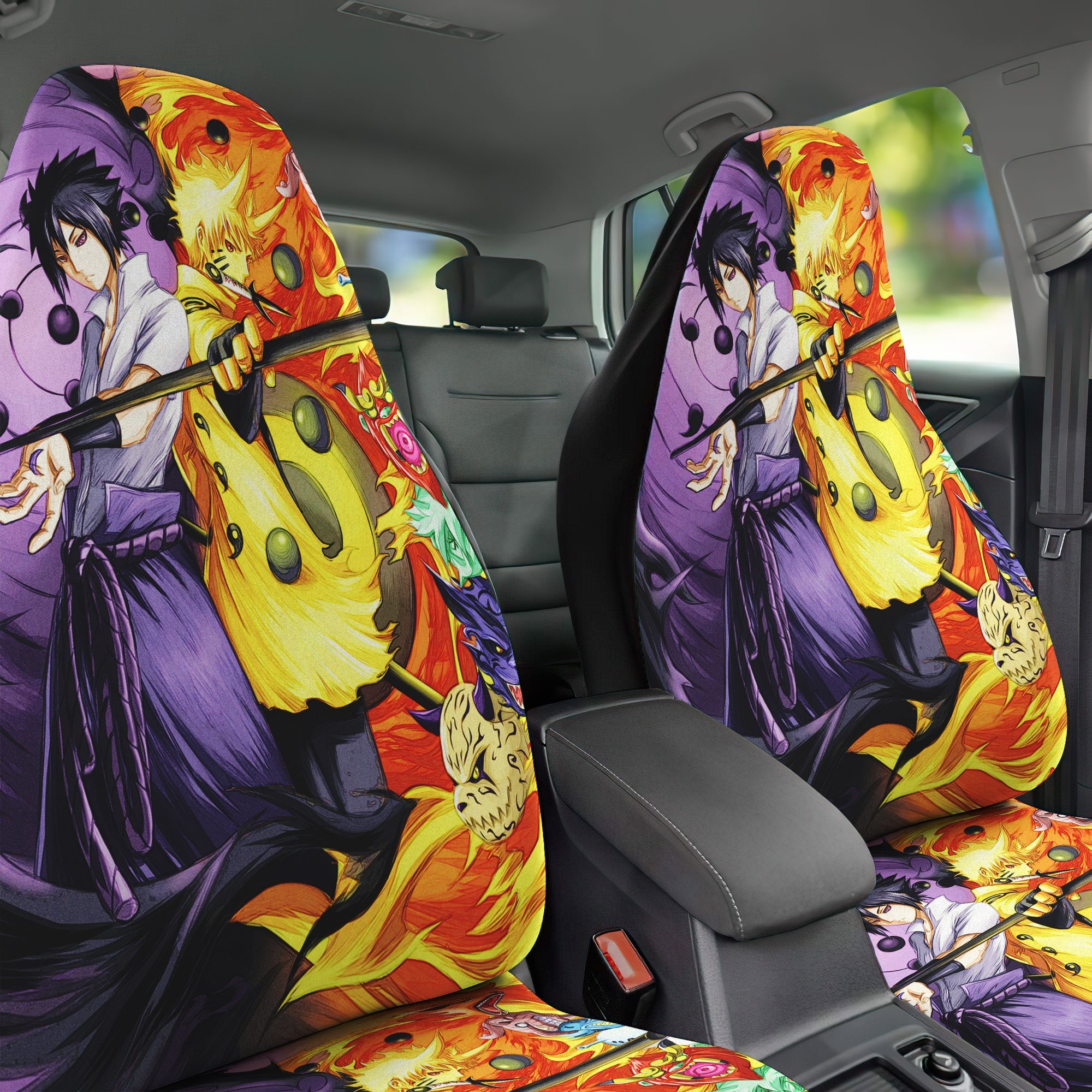 Naruto Sasuke Car Seat Covers Amazing Best Gift Idea Nearkii