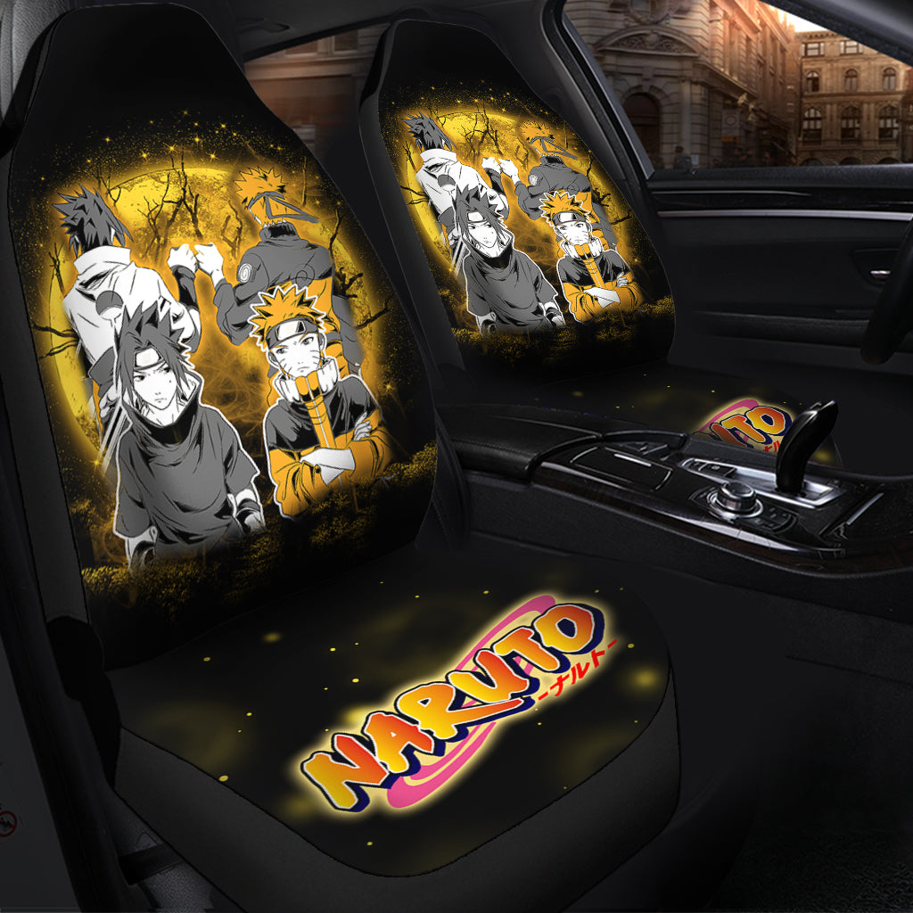 Naruto Sasuke 1 Moonlight Premium Custom Car Seat Covers Decor Protectors Nearkii