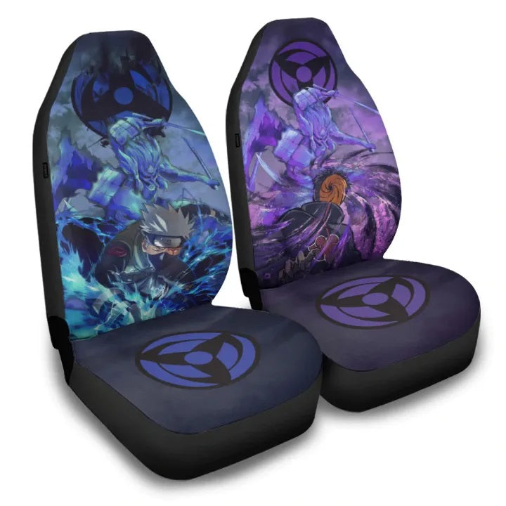 Obito And Kakashi Naruto Anime Car Seat Covers Nearkii