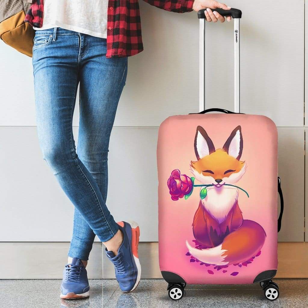 Cute Fox Travel Luggage Cover Suitcase Protector Nearkii