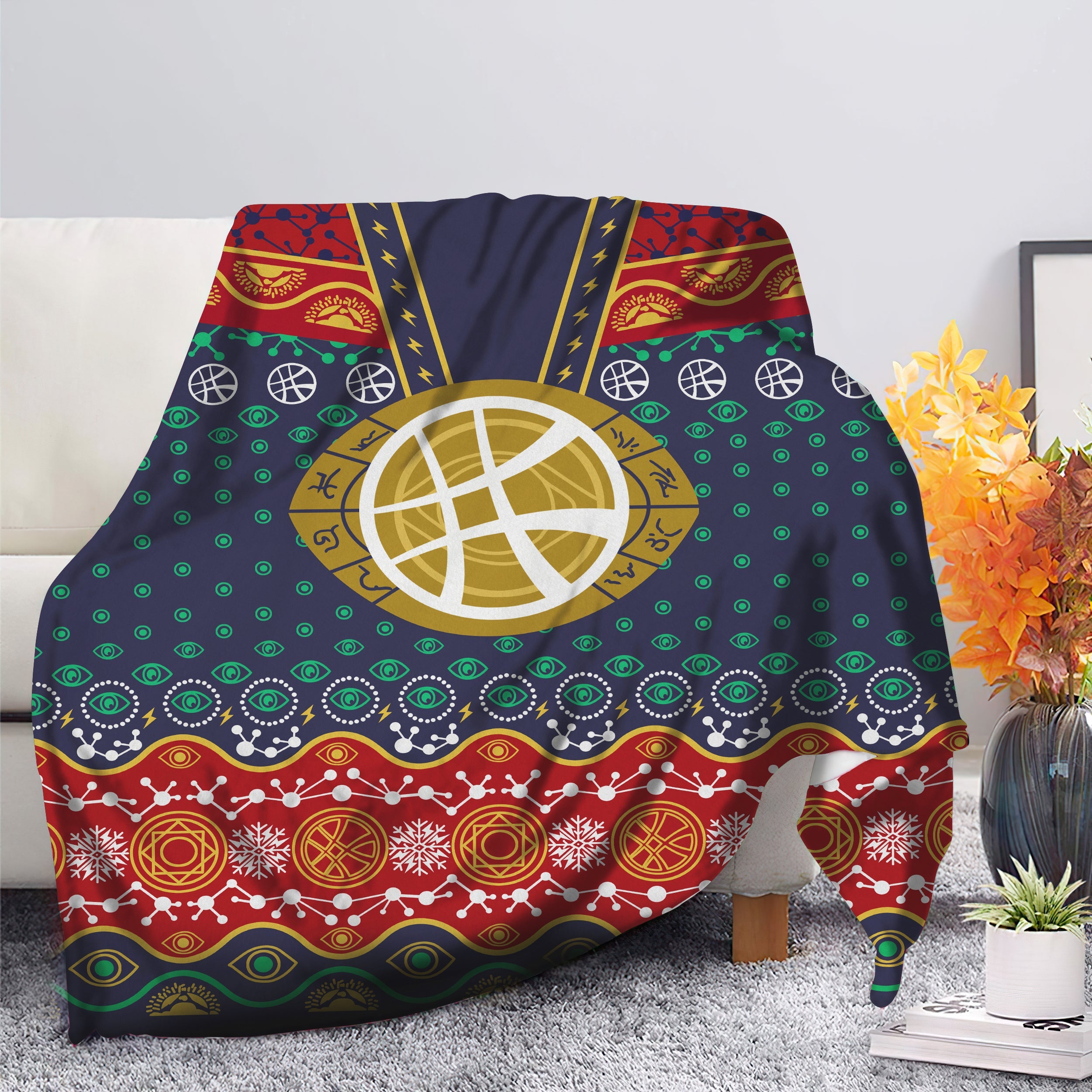 Dr Strange Christmas Premium Blanket Nearkii