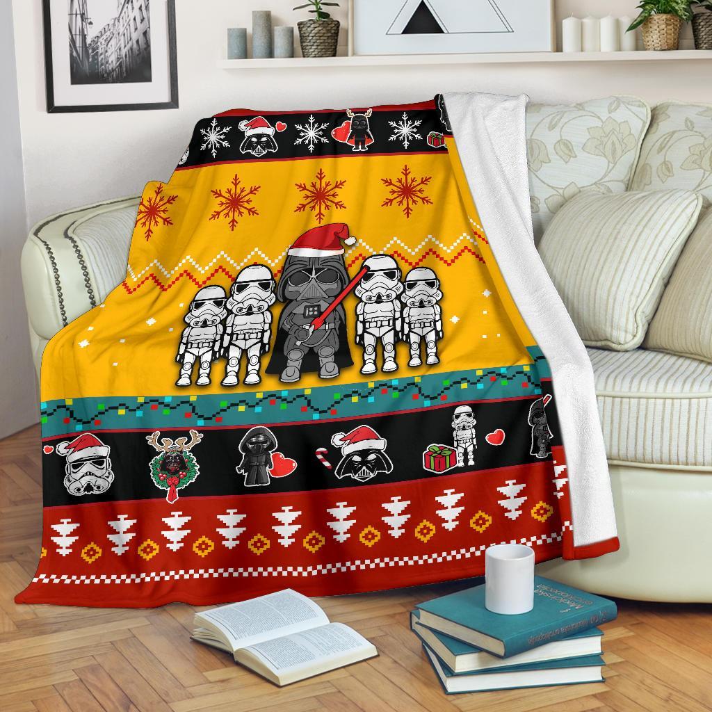 Star Wars Yellow Christmas Blanket Amazing Gift Idea Nearkii