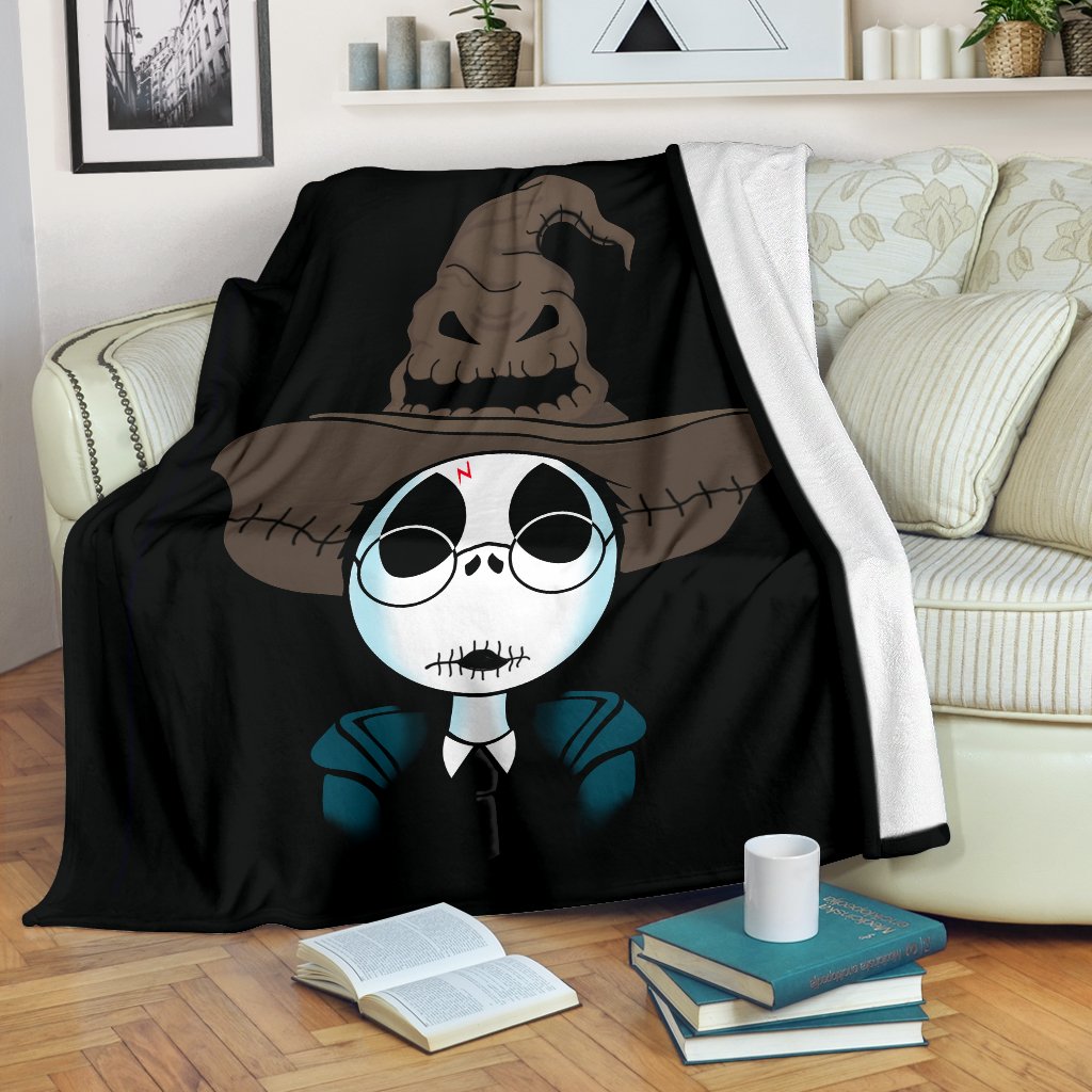 Harry Potter Jack Skellington Premium Blanket Nearkii