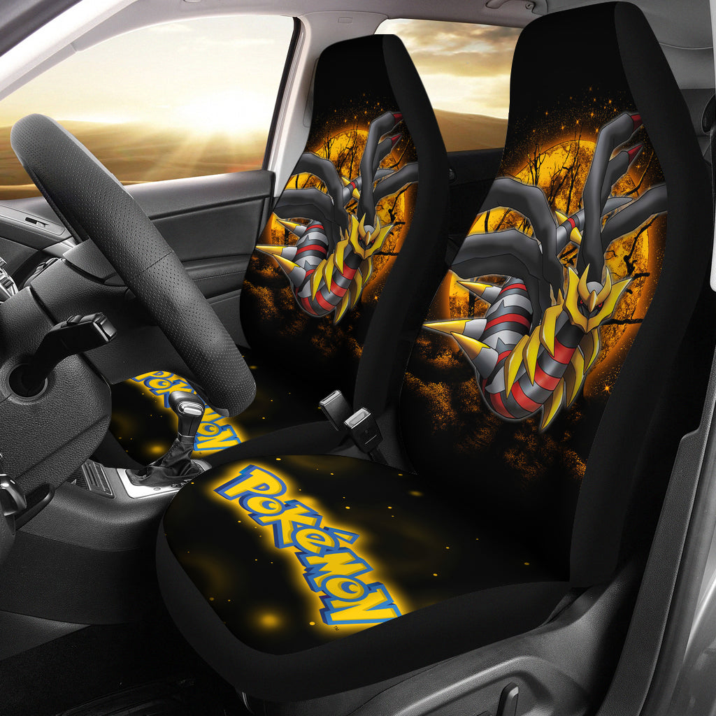 Giratina Legendary Pokemon Moonlight Premium Custom Car Seat Covers Decor Protectors Nearkii