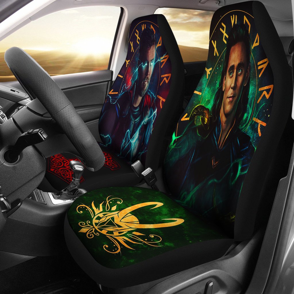 Thor Loki 2021 Car Premium Custom Car Seat Covers Decor Protectors Nearkii