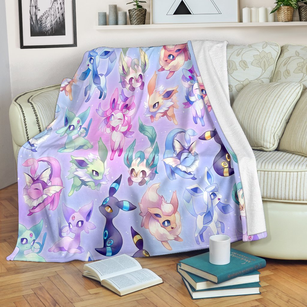 Eeveelution Premium Blanket Nearkii