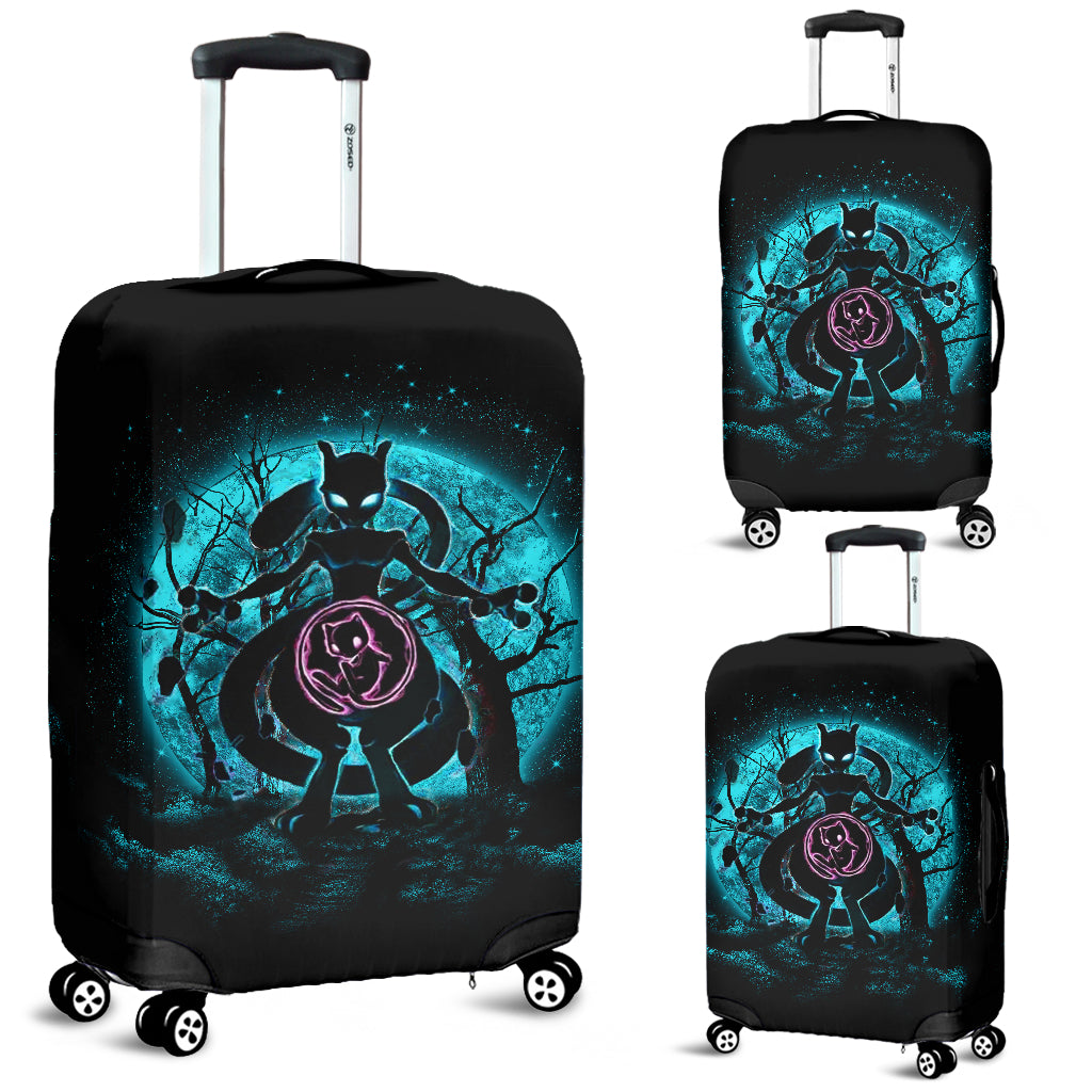 Mewtwo Moonlight Luggage Cover Suitcase Protector Nearkii