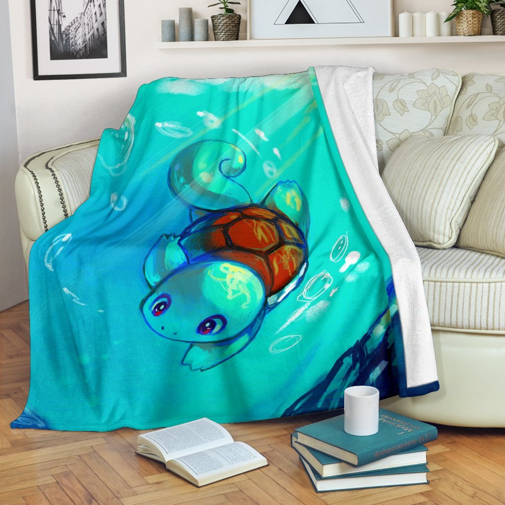 Squirtle Premium Blanket Nearkii