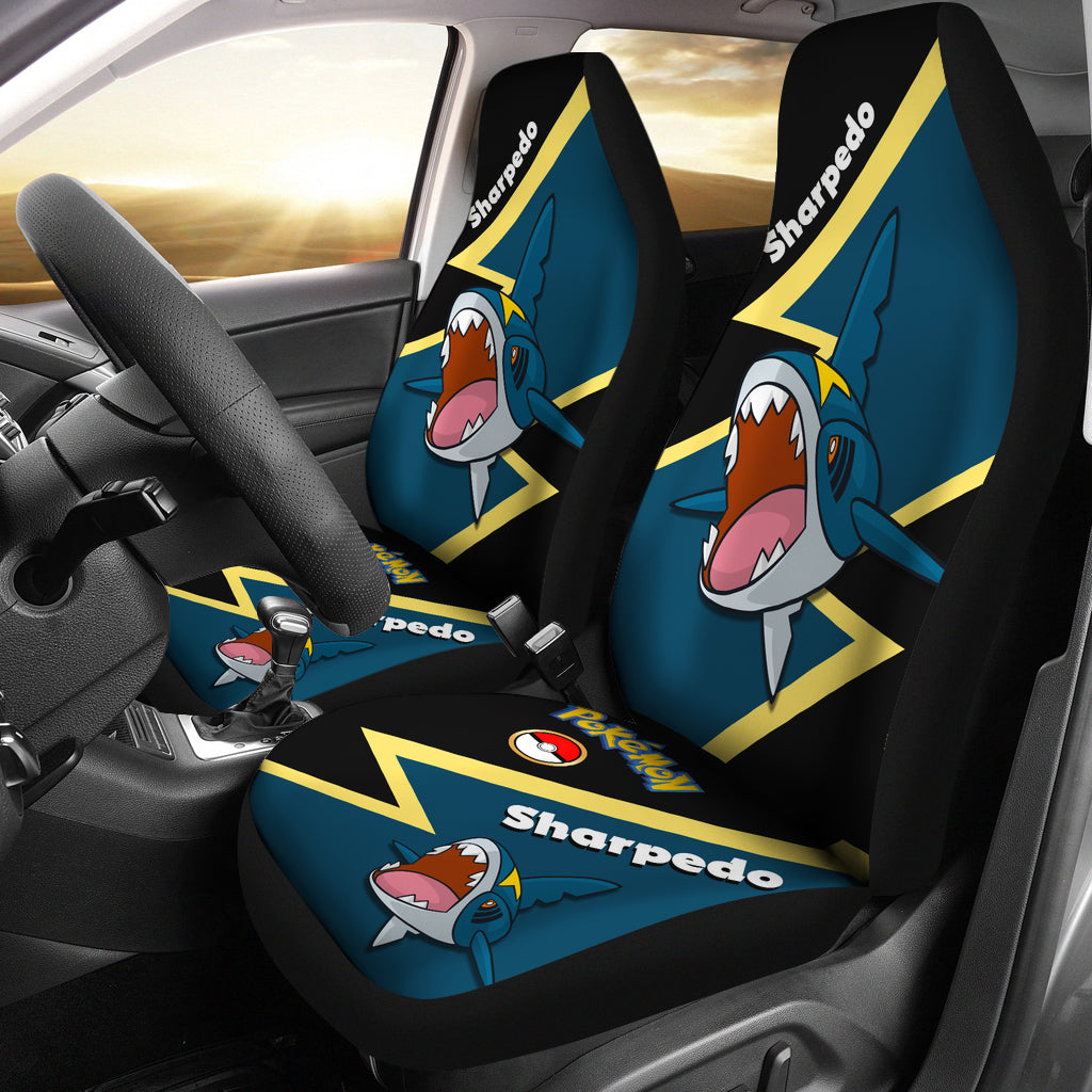 Sharpedo Pokemon Premium Custom Car Seat Covers Decor Protectors Nearkii