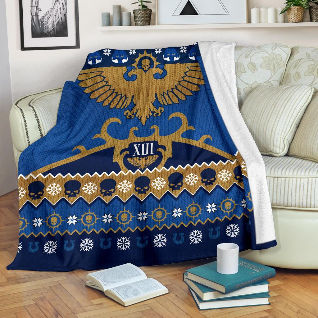 Eagle Sign Ugly Christmas Custom Blanket Home Decor Nearkii