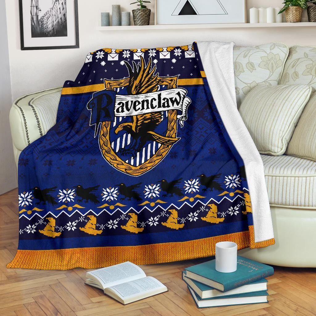 Harry Potter Ravenclaw Ugly Christmas Custom Blanket Home Decor Nearkii