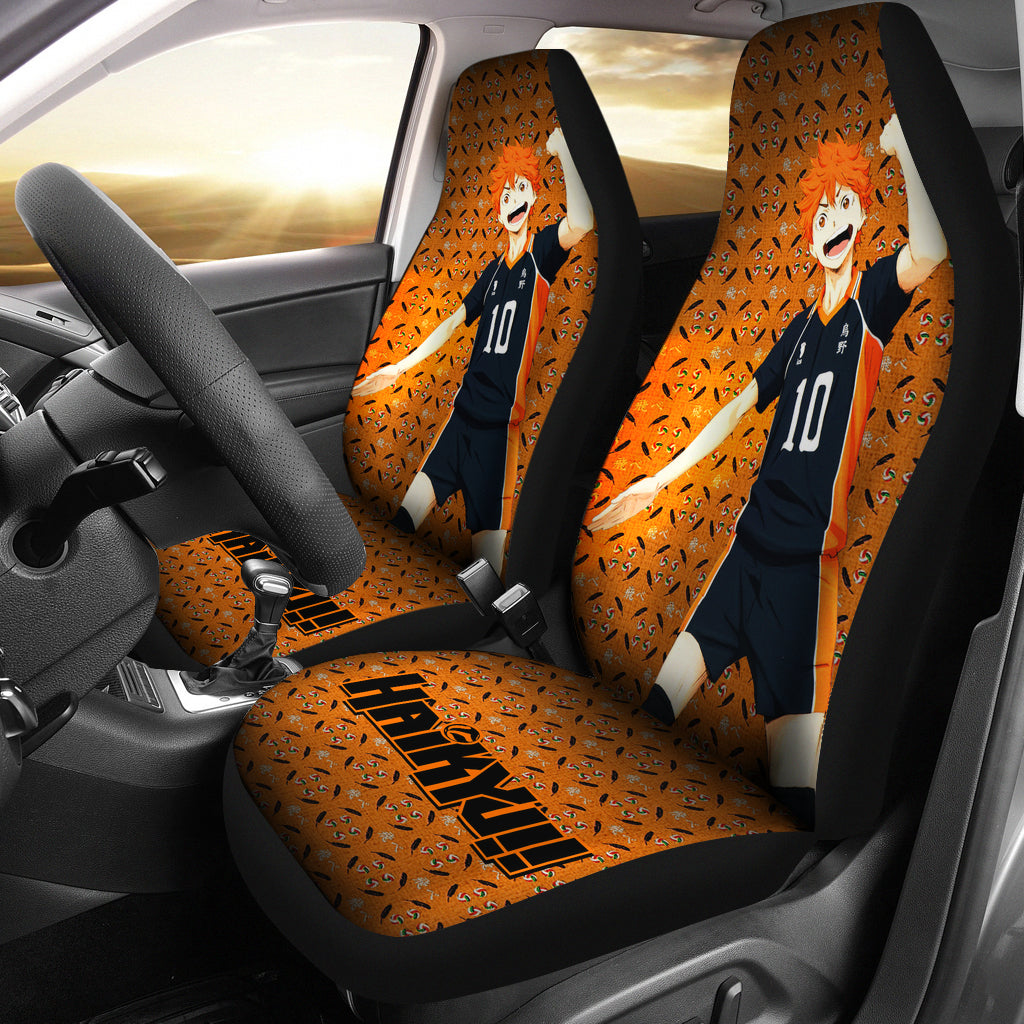 Haikyuu Anime Hinata Premium Custom Car Seat Covers Decor Protectors Nearkii