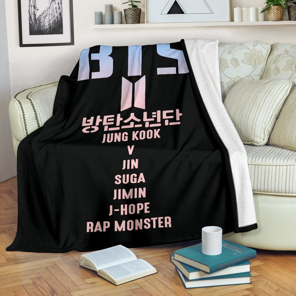 Bts Premium Blanket Nearkii