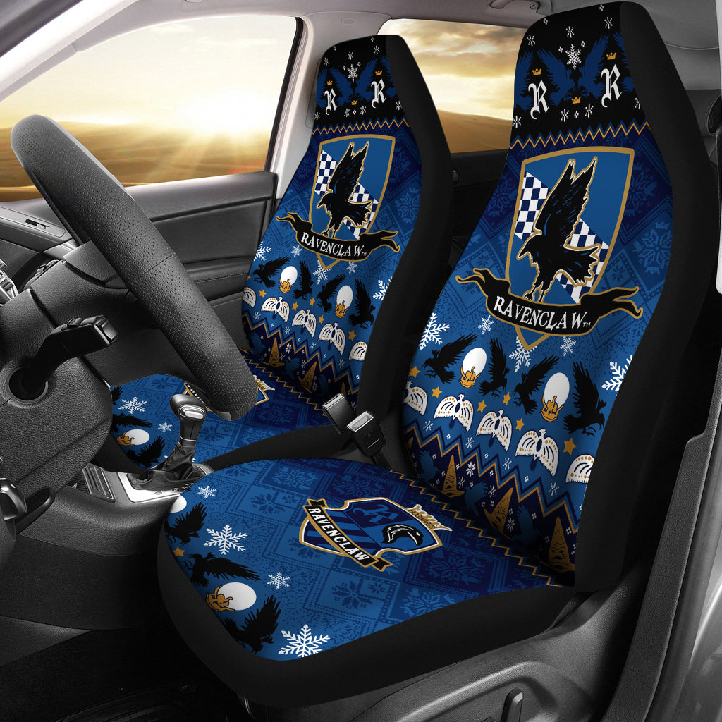 Harry Potter Ravenclaw Christmas Premium Custom Car Seat Covers Decor Protectors Nearkii