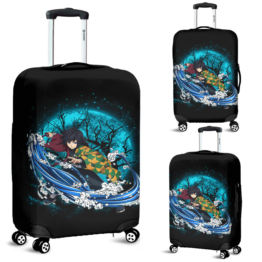 Tomioka Giyuu Demon Slayer Moonlight Luggage Cover Suitcase Protector Nearkii