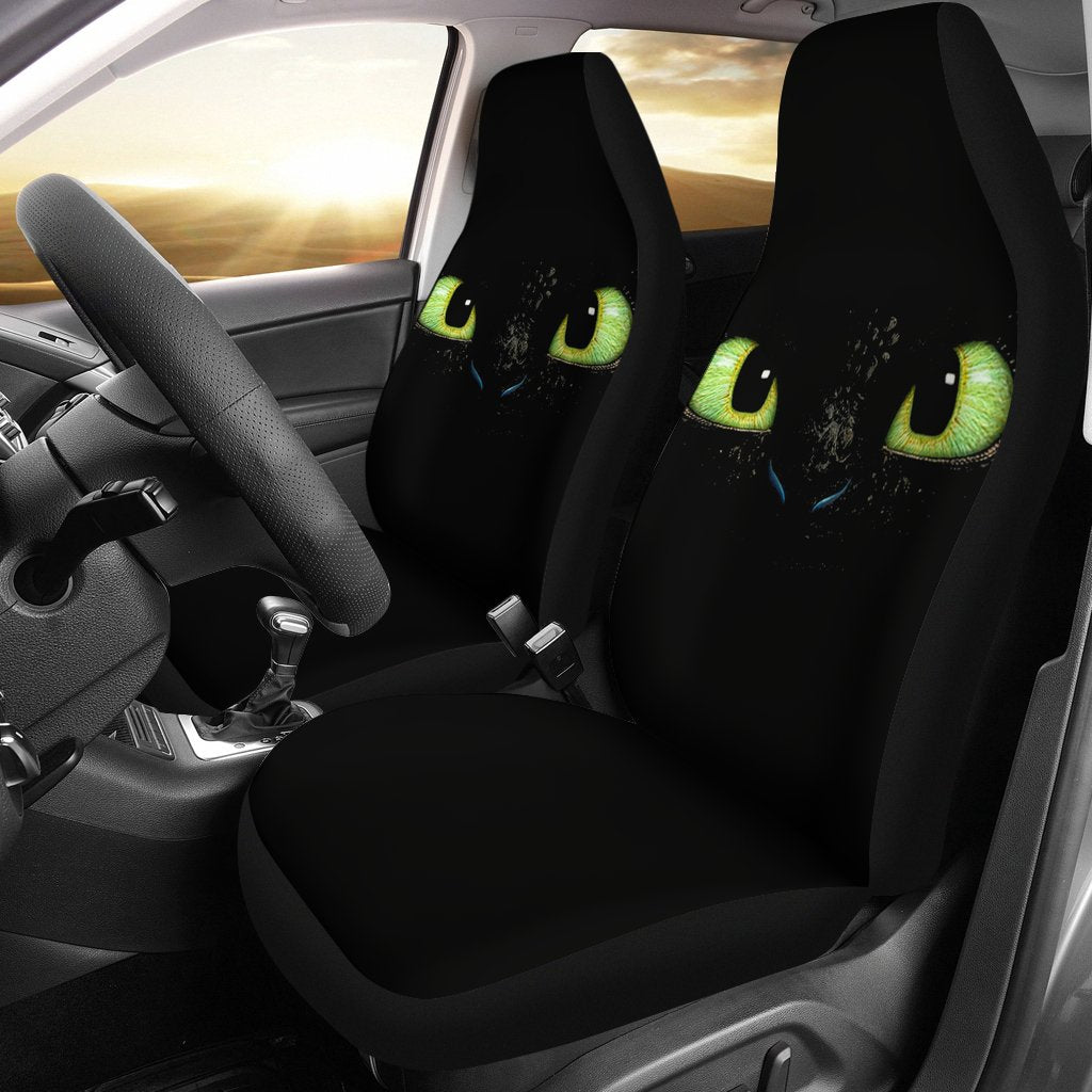 Toothless Car Premium Custom Car Seat Covers Decor Protectors 1 Nearkii