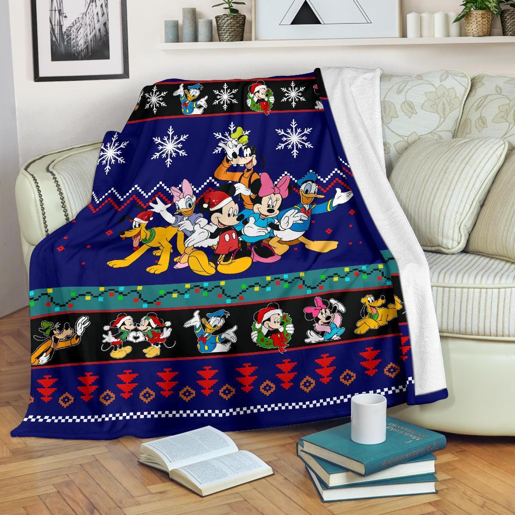 Mice & Friends Christmas Blanket Amazing Gift Idea Nearkii