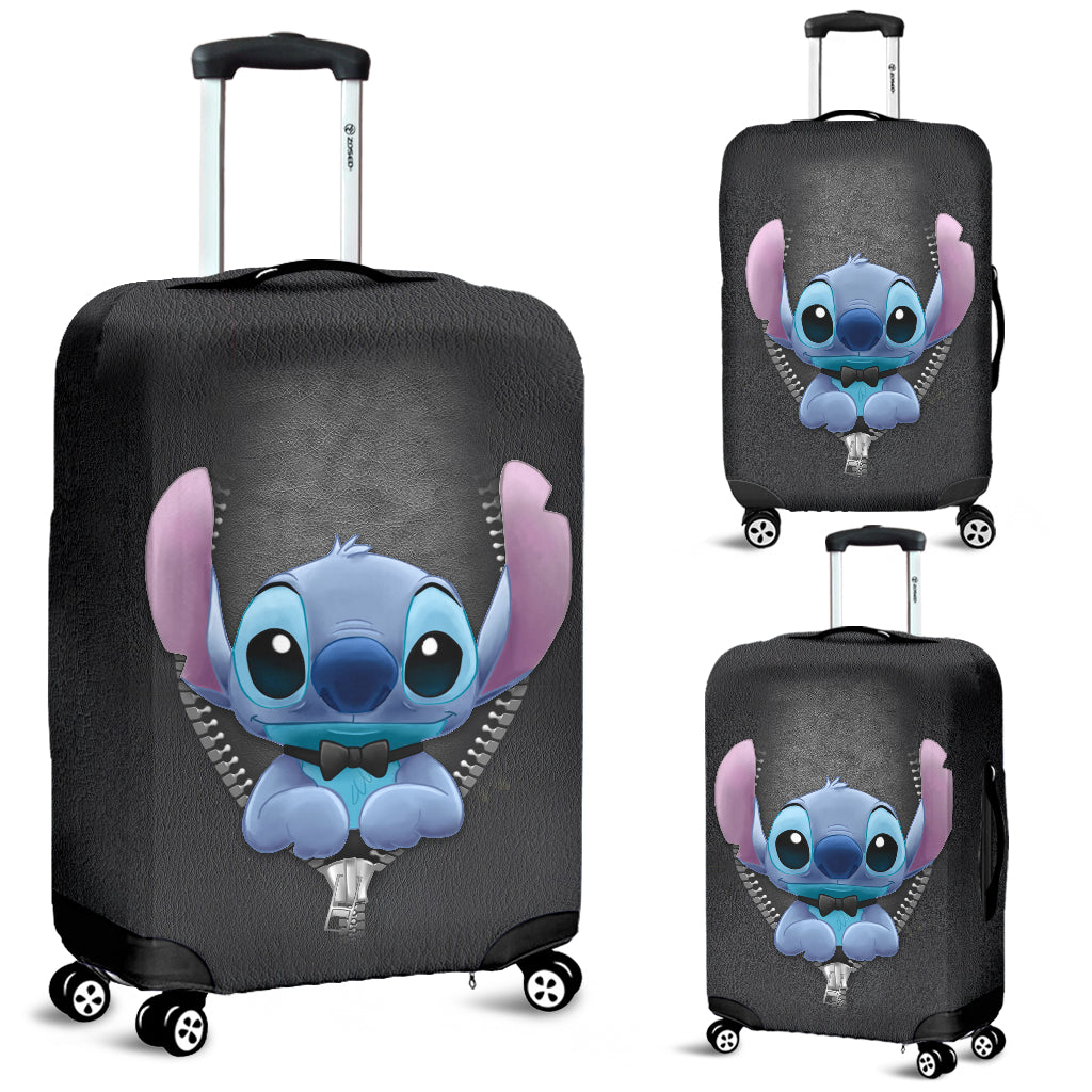 Stitch Wear Bow Zipper Luggage Cover Suitcase Protector Nearkii