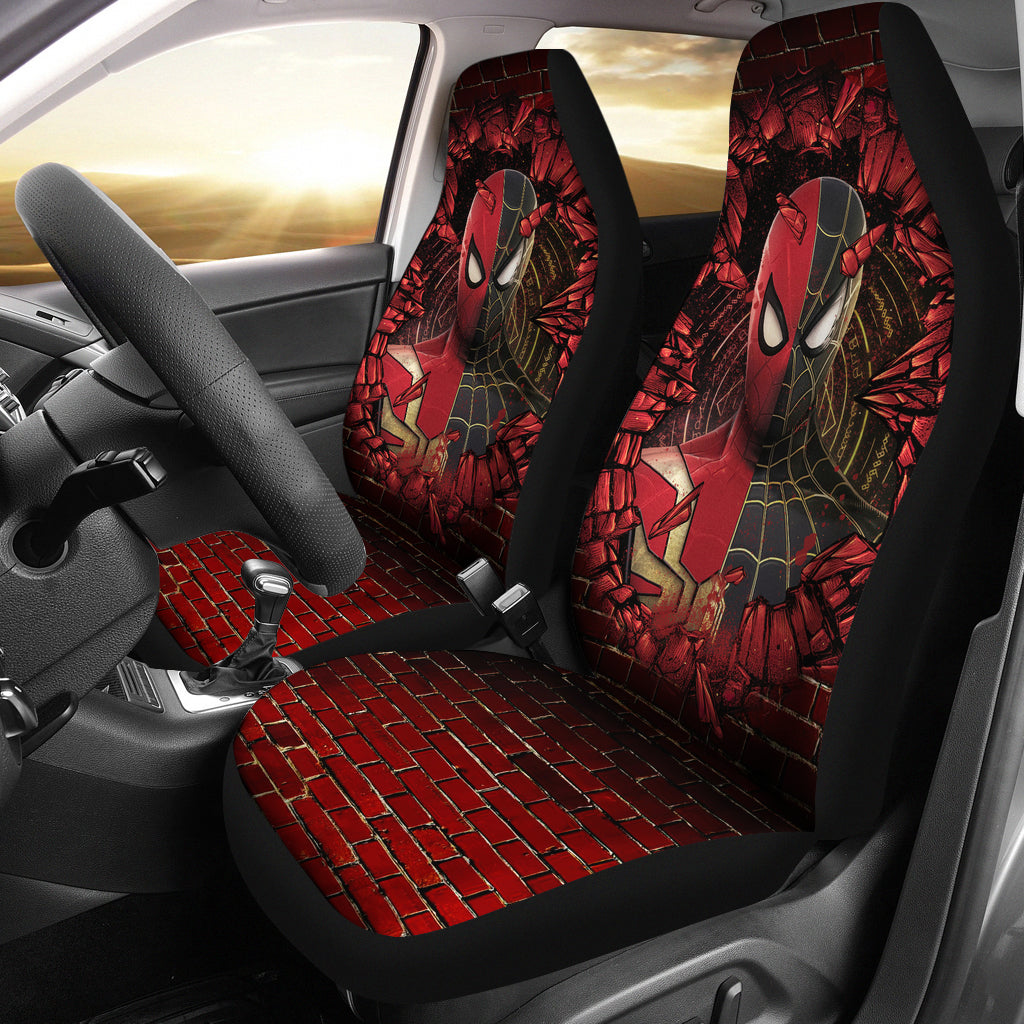 Spider Man Break Wall Car Seat Covers Nearkii