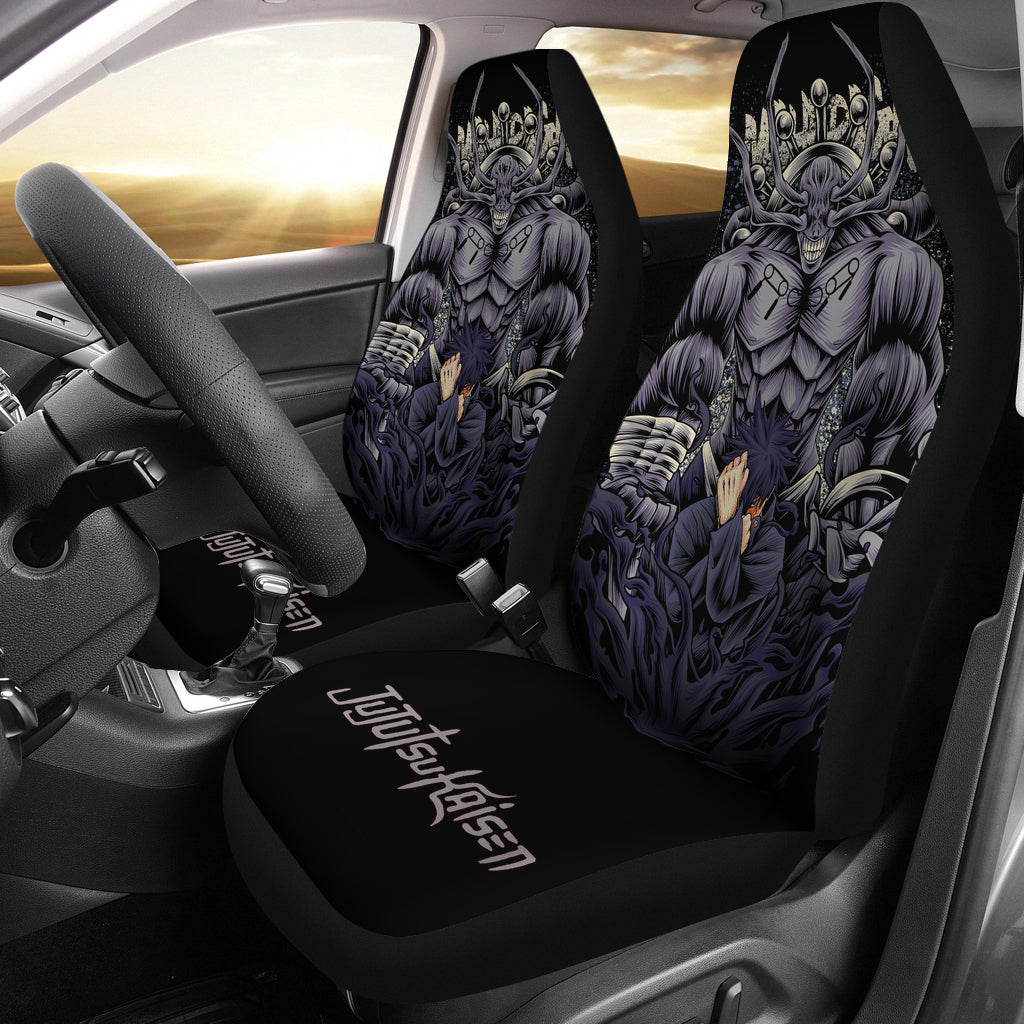 Mahoraga Megumi Jujutsu Kaisen Premium Custom Car Seat Covers Decor Protectors Nearkii