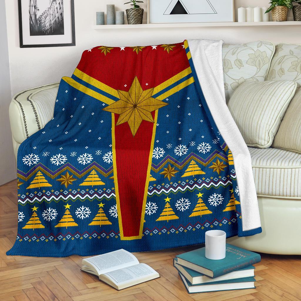 Captain Ugly Christmas Custom Blanket Home Decor Nearkii