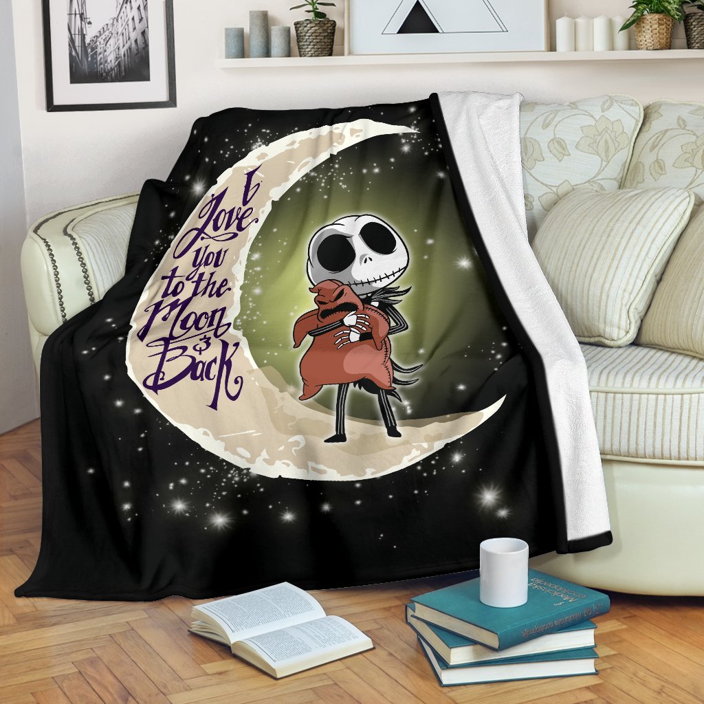 Cute Jack Skellington Premium Blanket 1 Nearkii