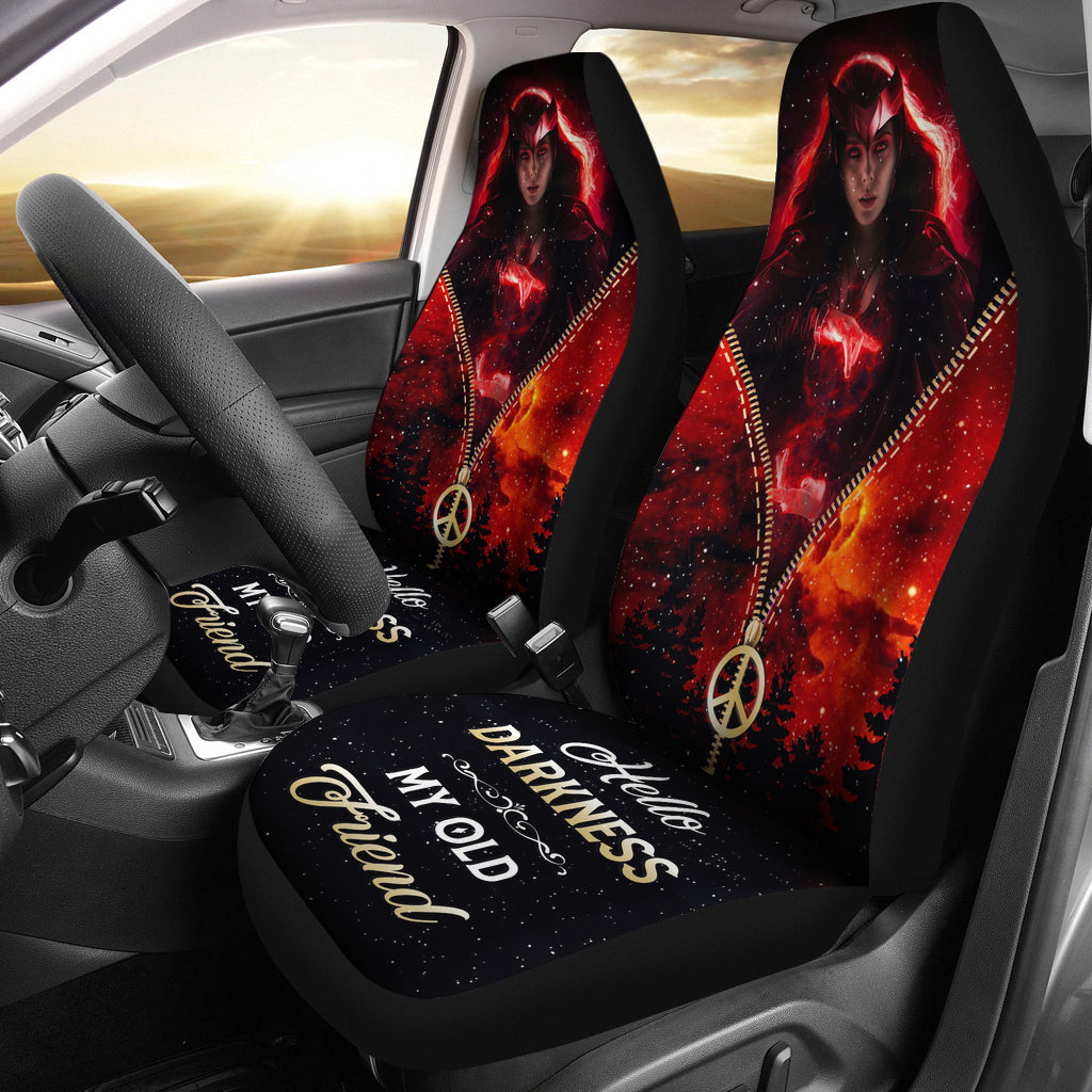 Wanda Hello Darkness My Old Friend Premium Custom Car Seat Covers Decor Protectors Nearkii