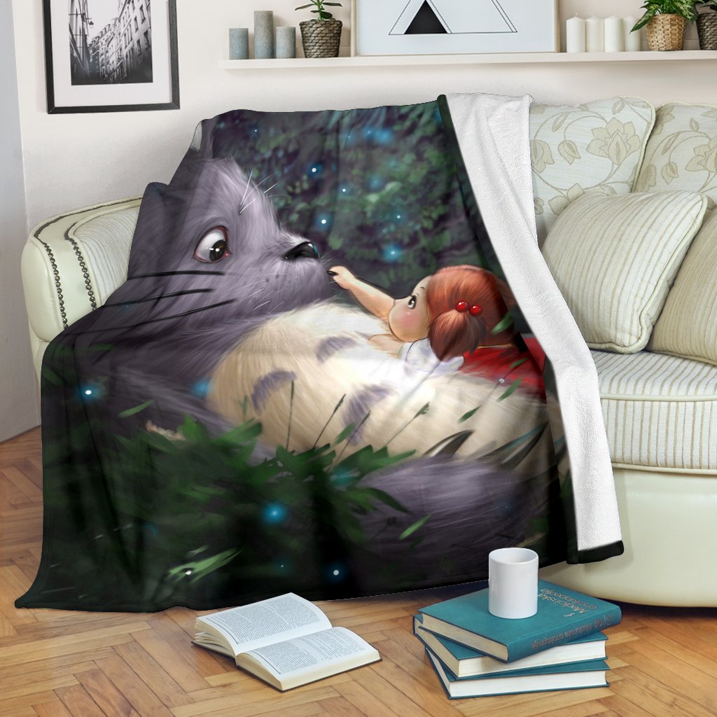 Totoro Premium Blanket Nearkii