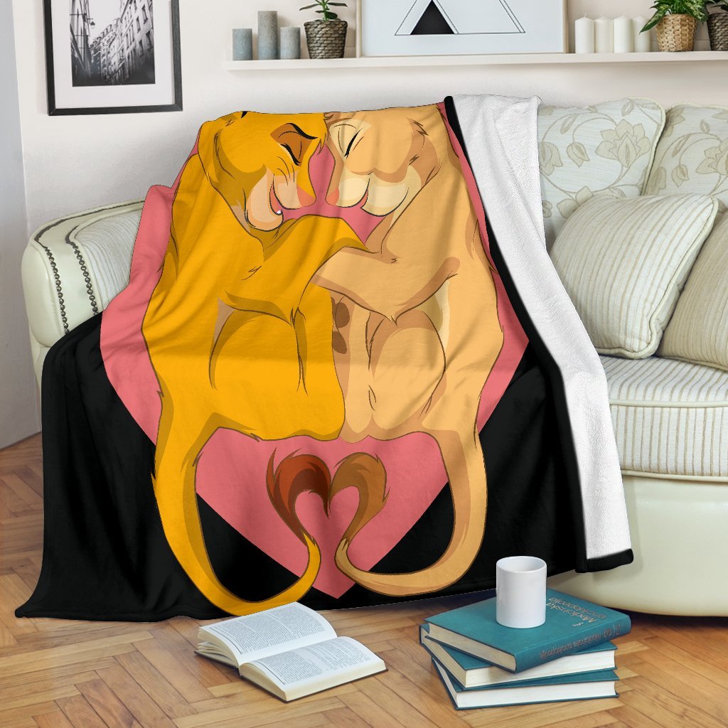 Lion Love Premium Blanket Nearkii