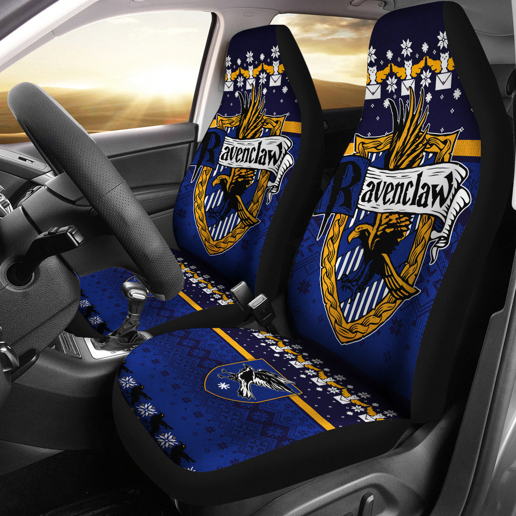 Christmas Harry Potter Ravenclaw Premium Custom Car Seat Covers Decor Protectors Nearkii