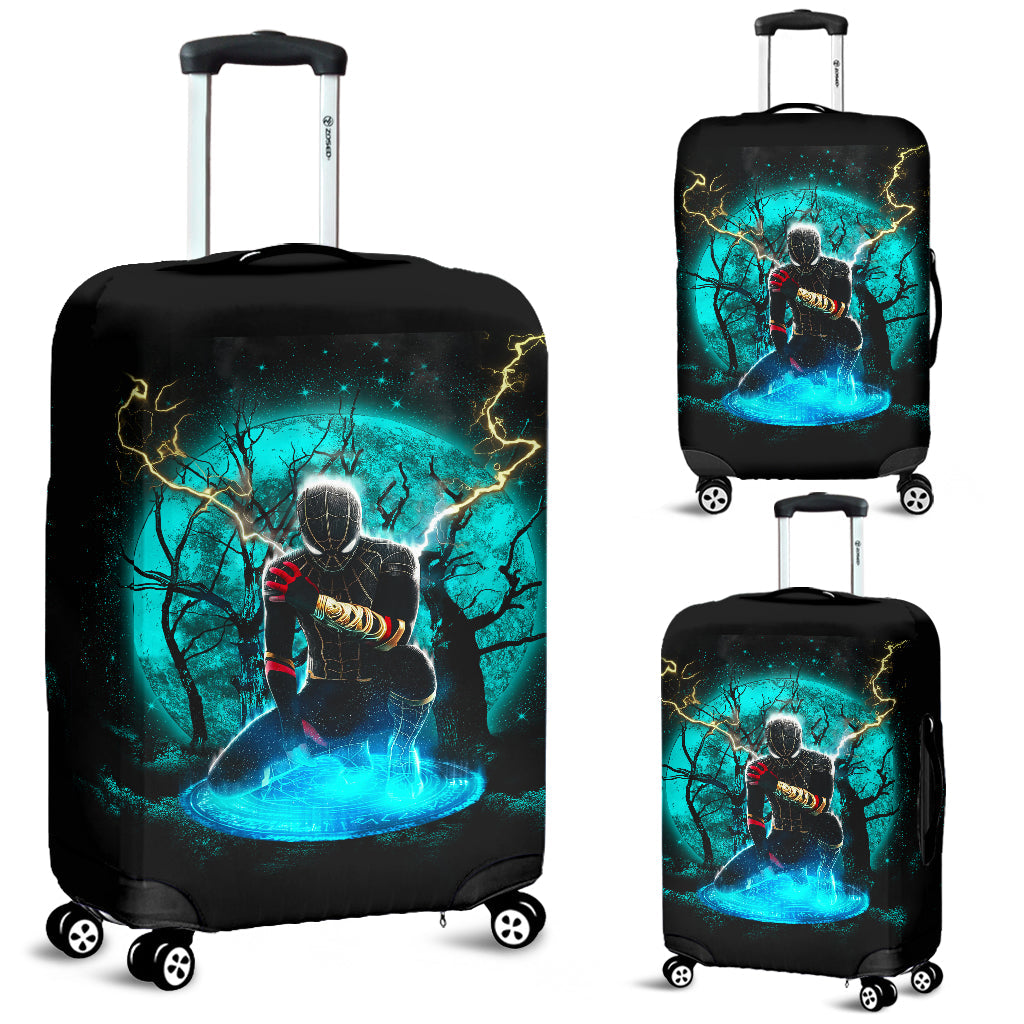 Spiderman Black Suit No Way Home Moonlight 1 Luggage Cover Suitcase Protector Nearkii