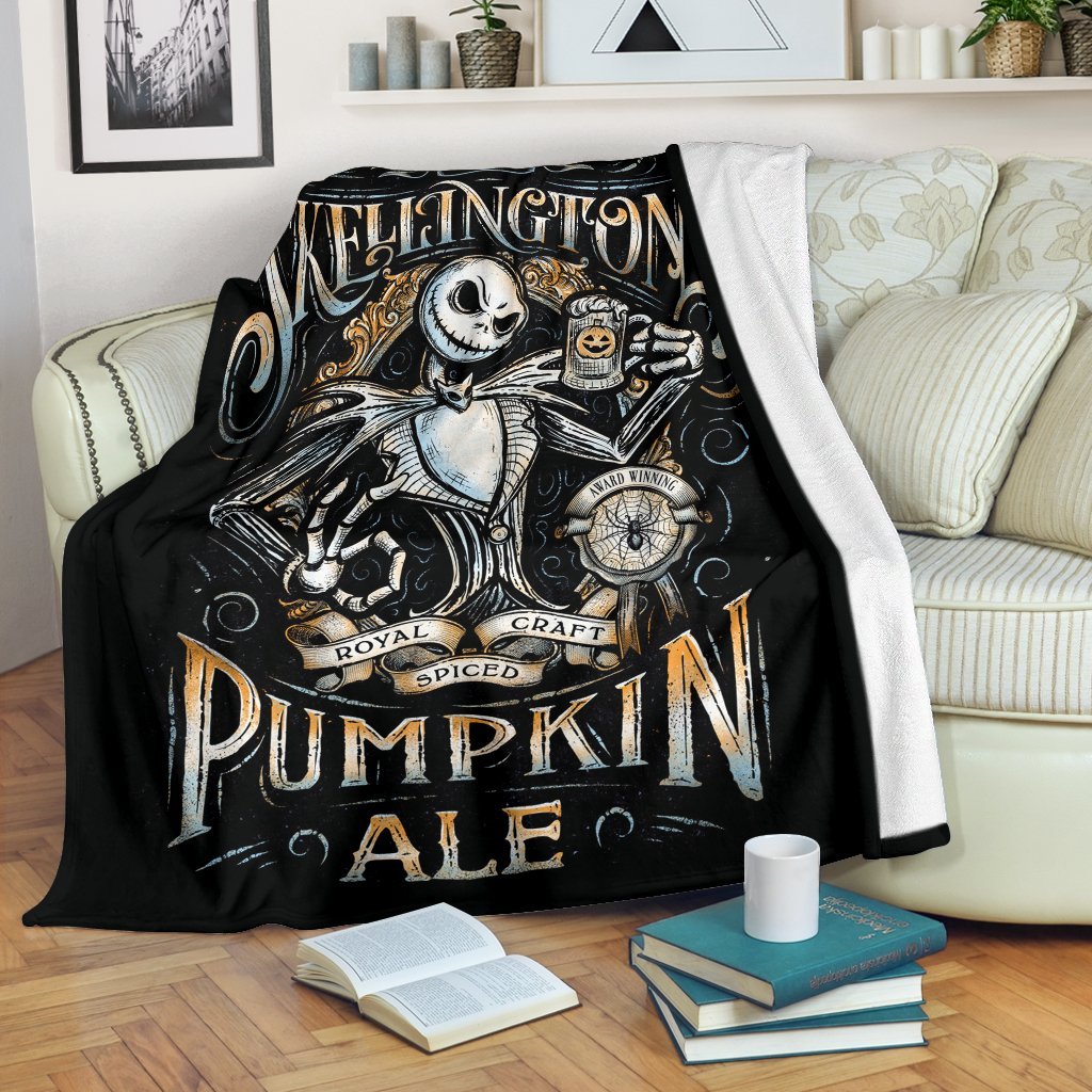 Jack Nightmare Before Christmas Premium Blanket Nearkii