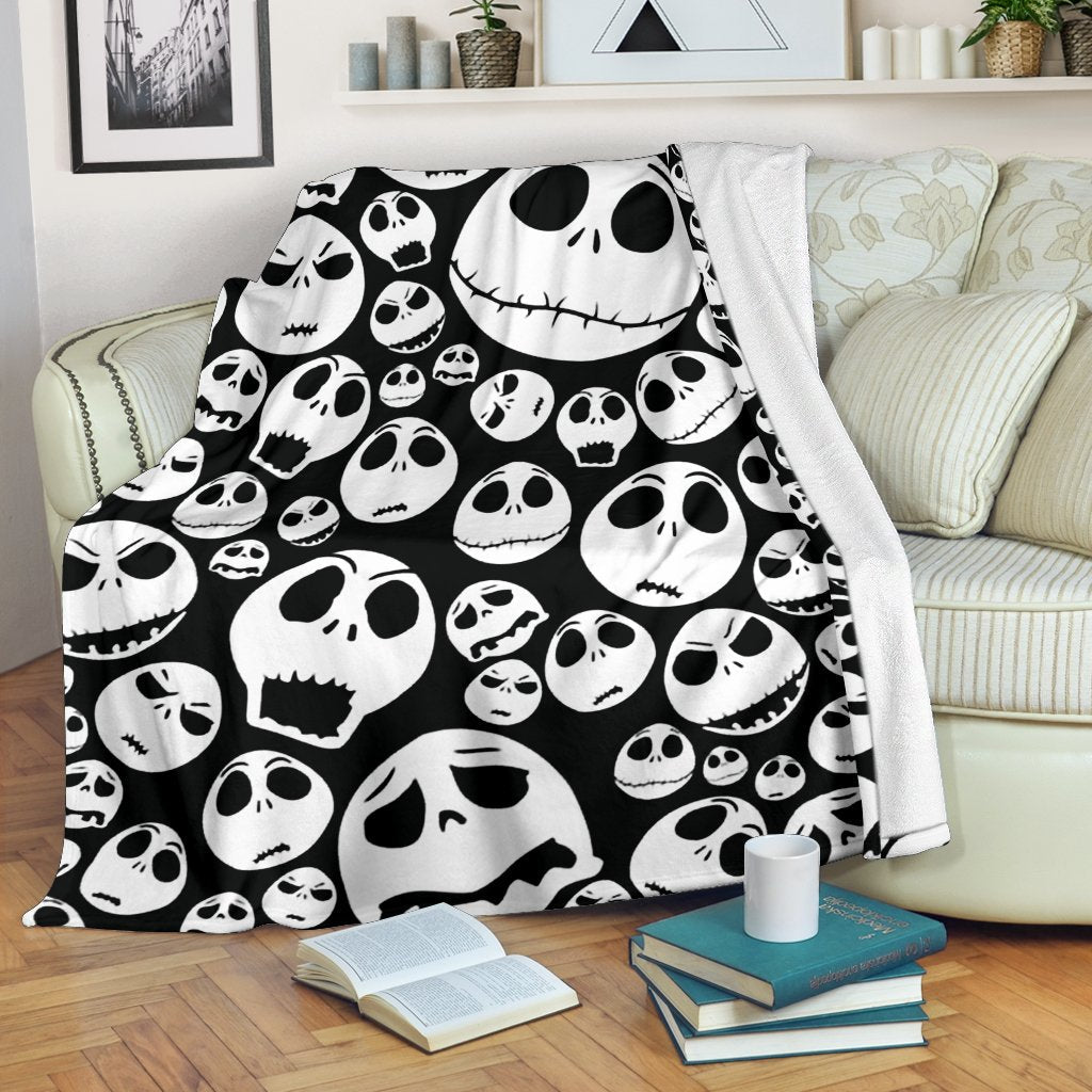 Cute Jack Skellington Premium Blanket Nearkii