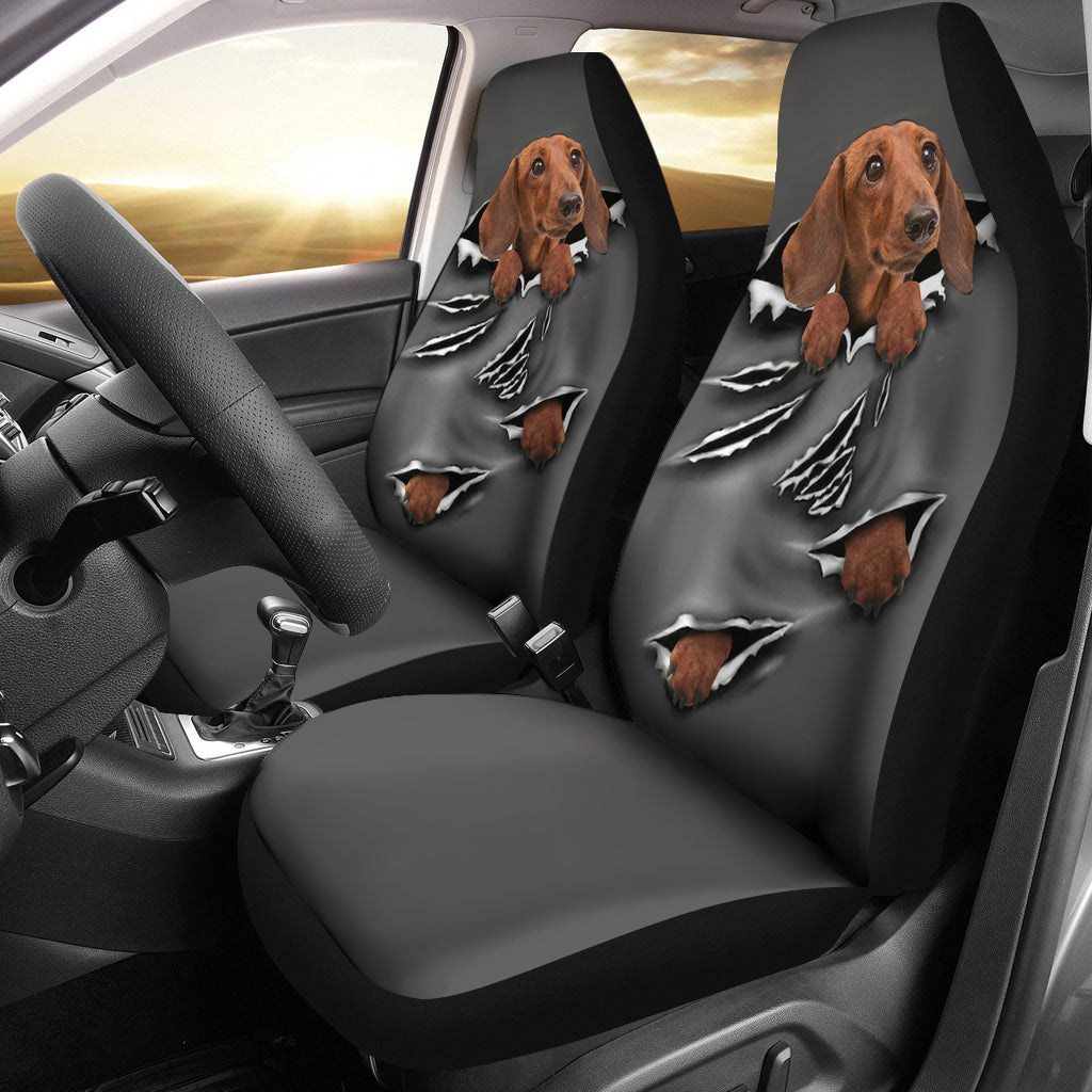 Dachshund Hanging Car Seat Cover Nearkii