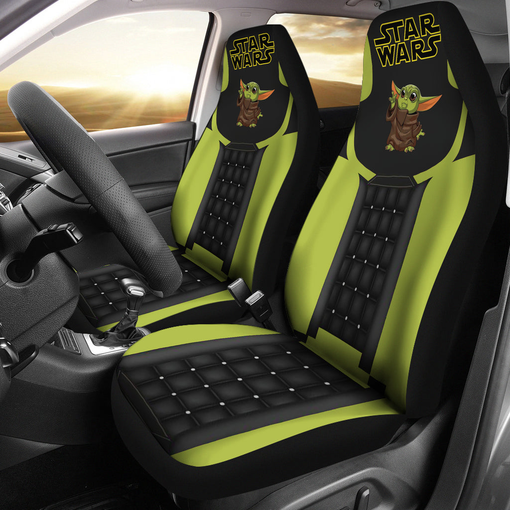 Baby Yoda Green Car Seat Covers Nearkii