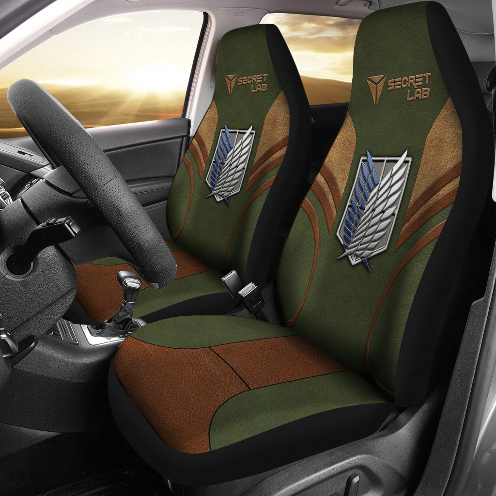 Custom Attack On Titan Anime Car Seat Covers Nearkii