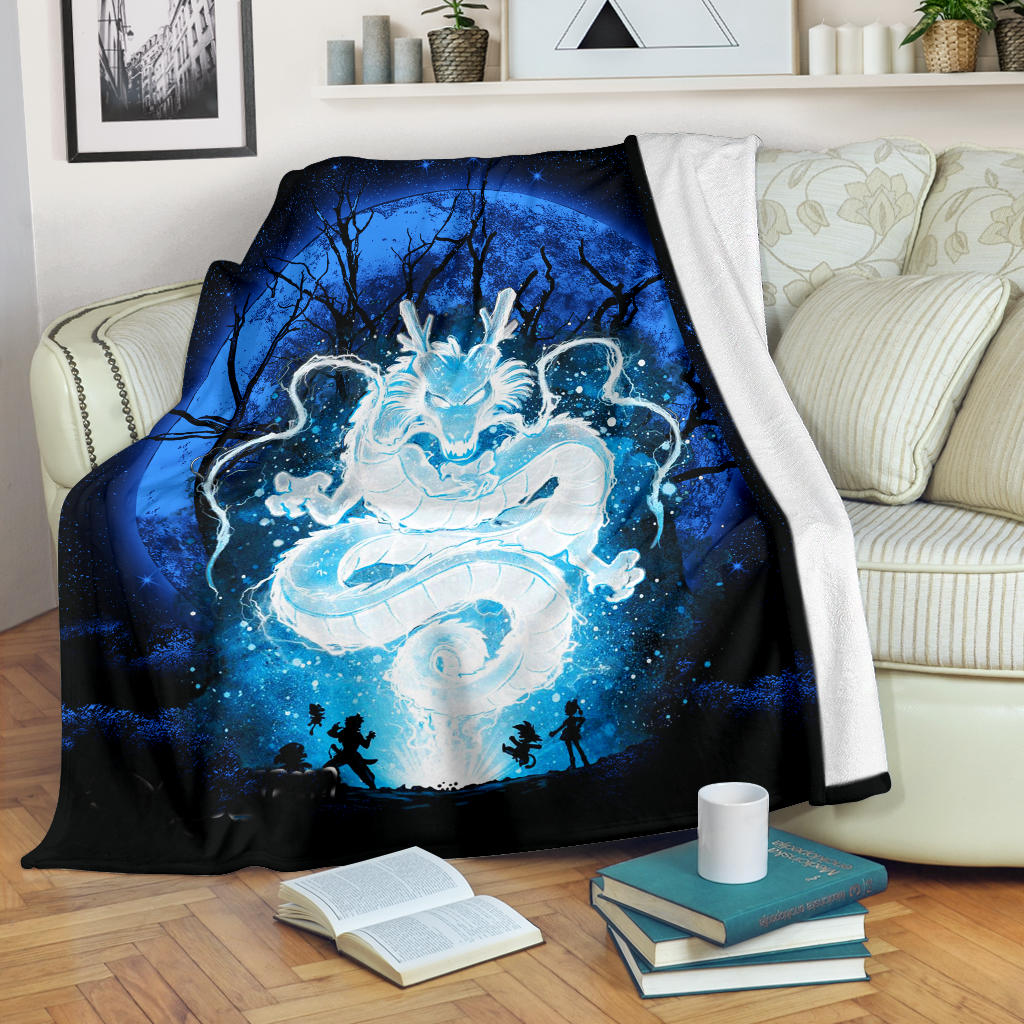 Shenron Dragon Ball Moonlight Premium Blanket Nearkii