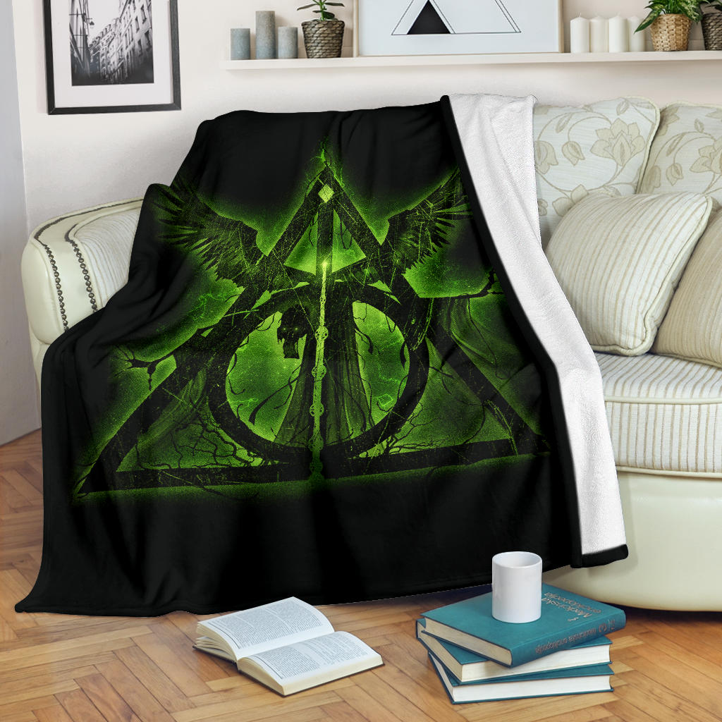 Harry Potter Symbol Moonlight Premium Blanket Nearkii