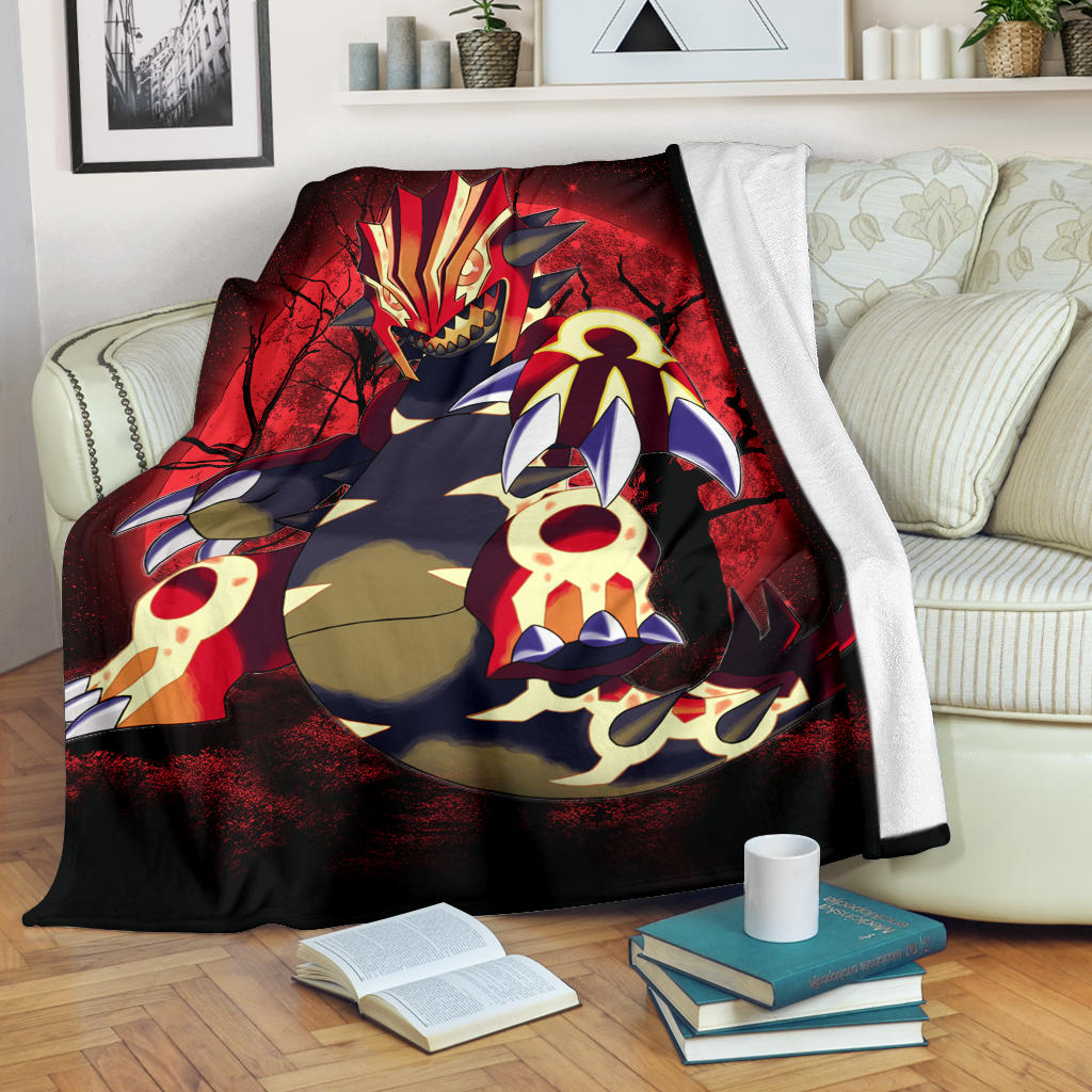 Pokemon Mega Groudon Moonlight Premium Blanket Nearkii