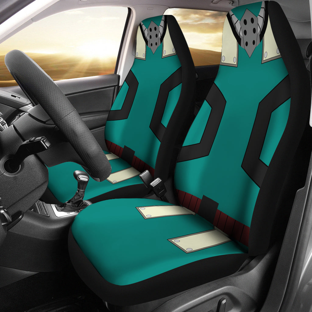 Deku Cosplay Outfit Premium Custom Car Seat Covers Decor Protectors Nearkii