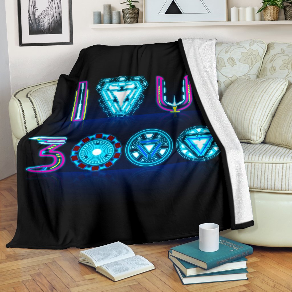 I Love You 3000 Premium Blanket Nearkii