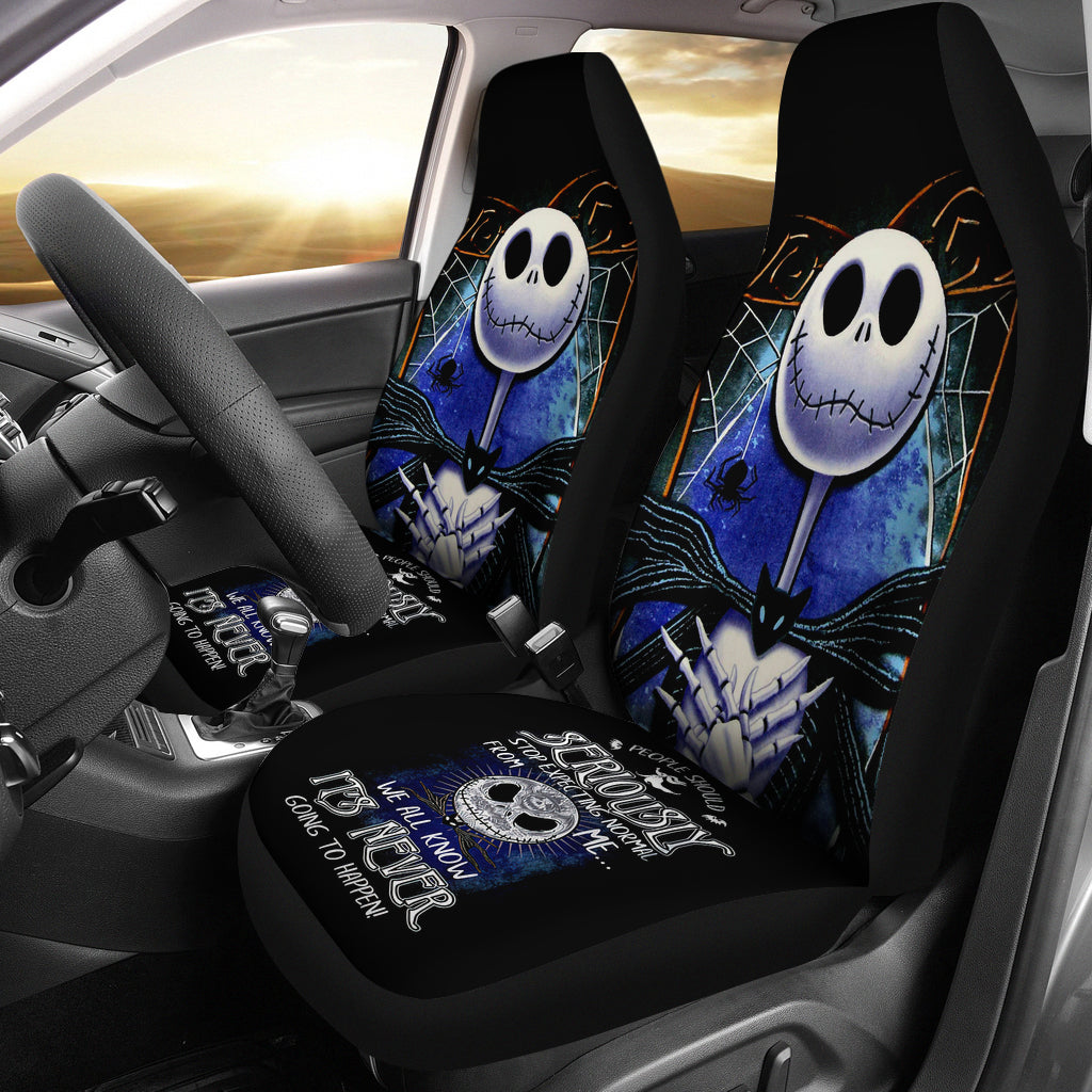 Nightmare Before Christmas Jack Custom Car Seat Covers Nearkii