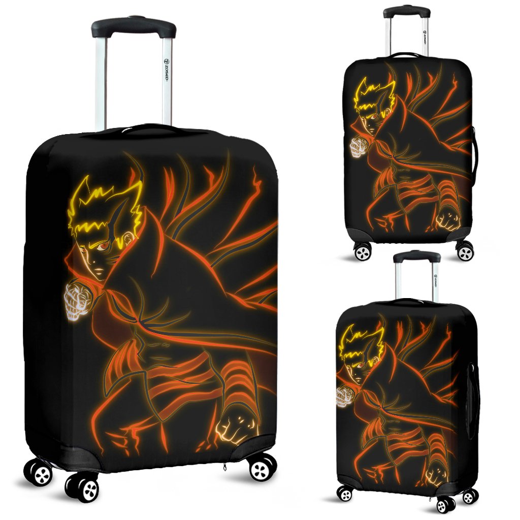 Naruto Baryon Mode Luggage Cover Suitcase Protector Nearkii