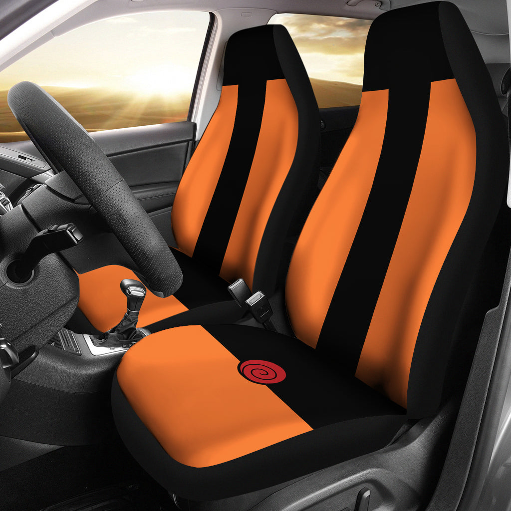 Naruto Cosplay Outfit Premium Custom Car Seat Covers Decor Protectors Nearkii